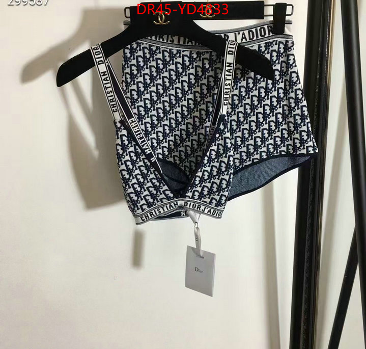 Swimsuit-Dior,replica 2023 perfect luxury , ID: YD4833,$: 45USD