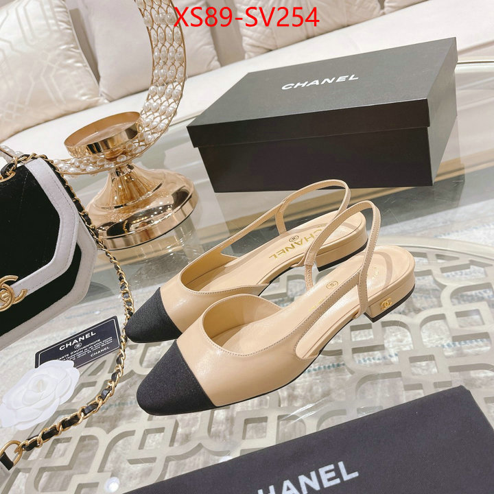 Women Shoes-Chanel,replica for cheap , ID: SV254,$: 89USD