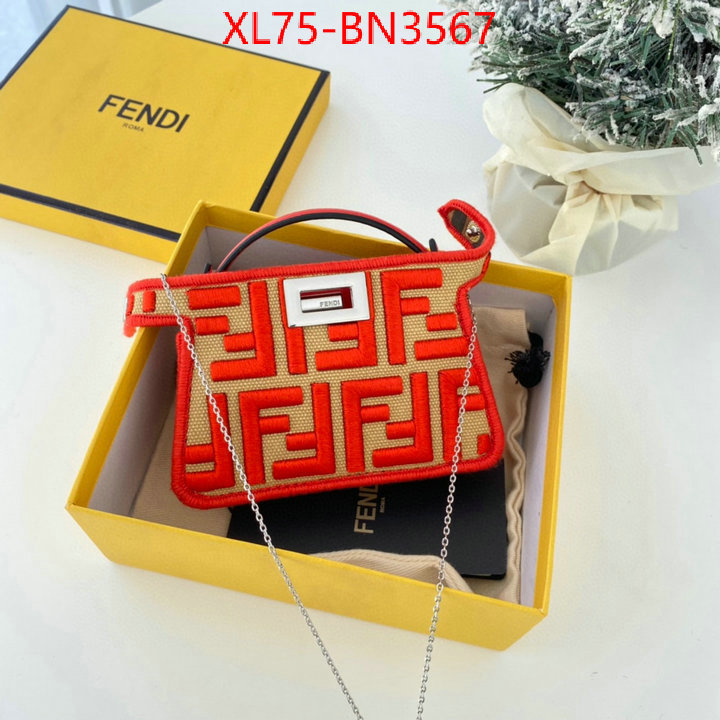 Fendi Bags(4A)-Diagonal-,aaaaa ,ID: BN3567,$: 75USD