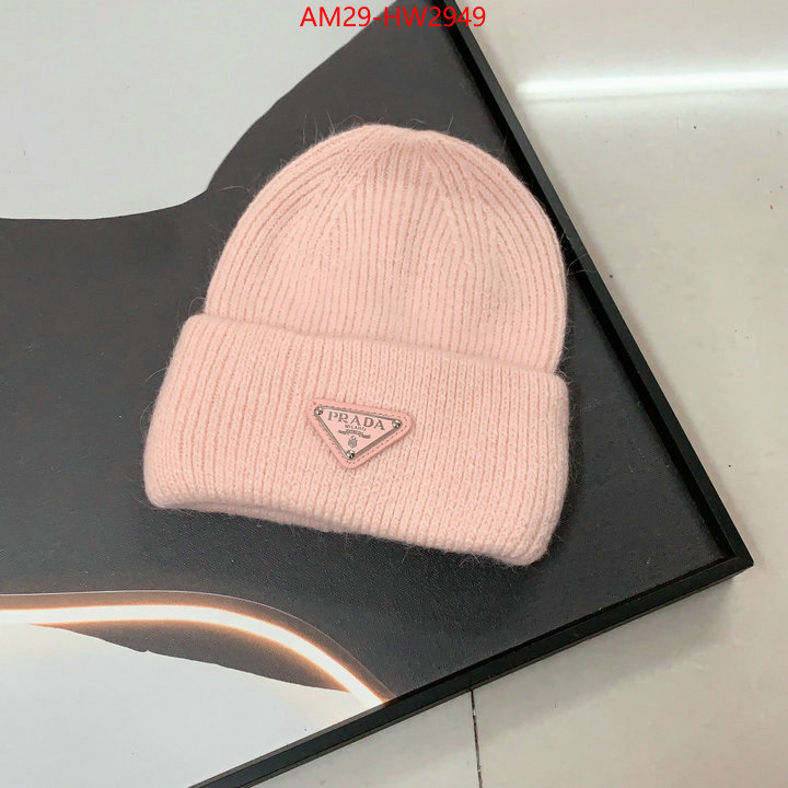 Cap (Hat)-Prada,counter quality , ID: HW2949,$: 29USD