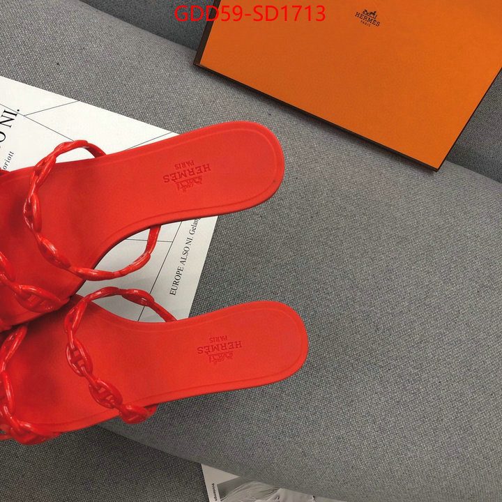 Women Shoes-Hermes,cheap high quality replica , ID: SD1713,$: 59USD