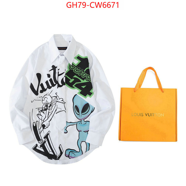 Clothing-LV,perfect replica , ID: CW6671,$: 79USD