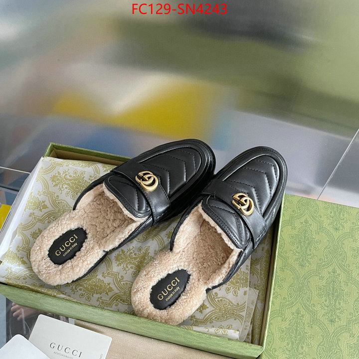 Women Shoes-Gucci,best fake , ID: SN4243,$: 129USD