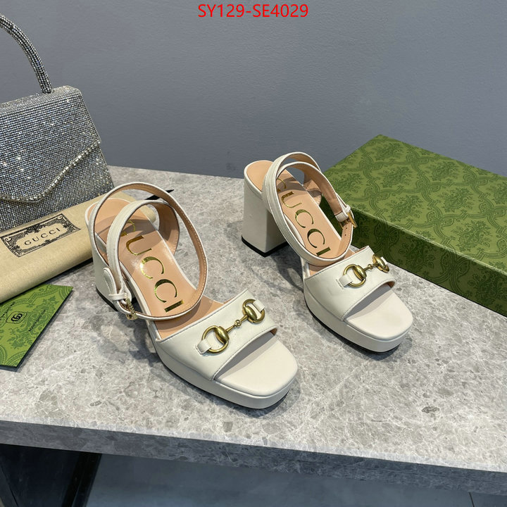 Women Shoes-Gucci,luxury fashion replica designers , ID: SE4029,$: 129USD