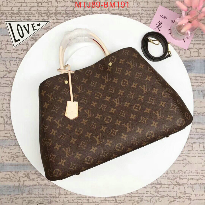 LV Bags(4A)-Handbag Collection-,ID: BM191,$:89USD