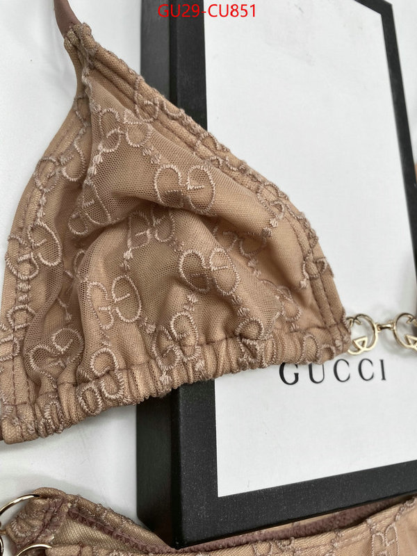 Swimsuit-GUCCI,replica 2023 perfect luxury , ID: CU851,$: 29USD