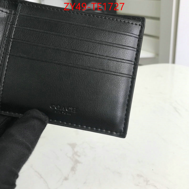 Coach Bags(4A)-Wallet,buy online ,ID: TE1727,$: 49USD