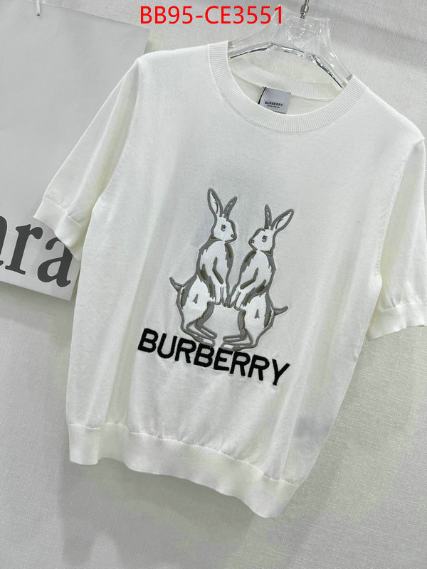 Clothing-Burberry,top , ID: CE3551,$: 95USD