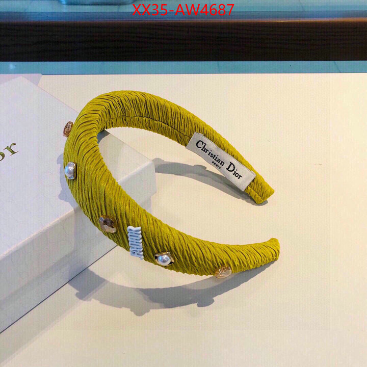 Hair band-Dior,high quality designer , ID: AW4687,$: 35USD