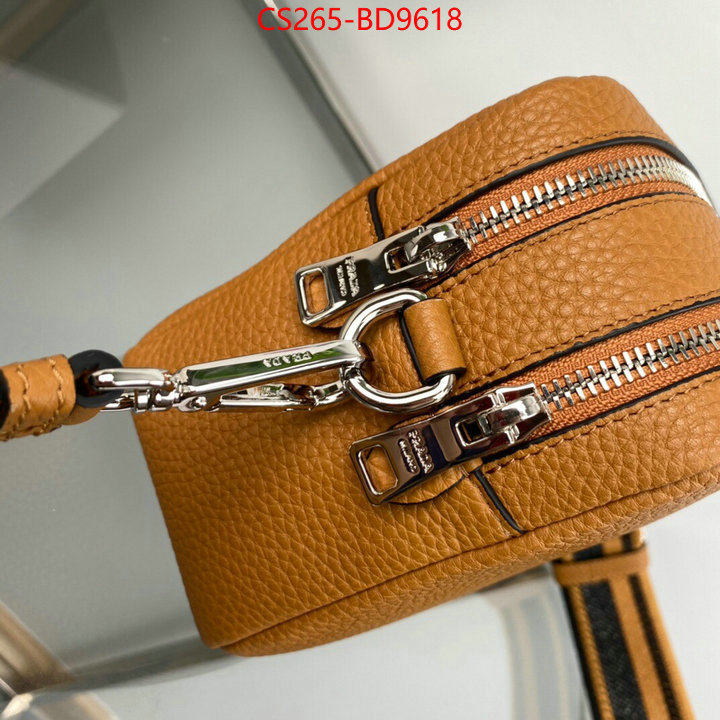 Prada Bags(TOP)-Diagonal-,ID: BD9618,$: 265USD