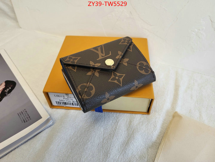 LV Bags(4A)-Wallet,replicas ,ID: TW5529,$: 39USD