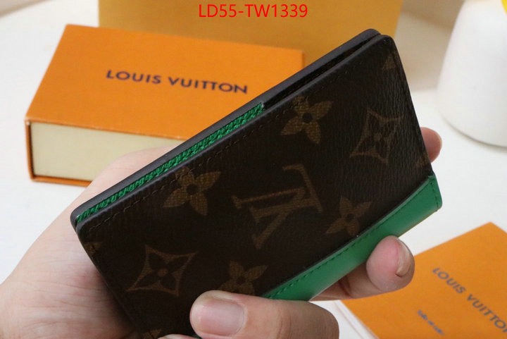 LV Bags(TOP)-Wallet,ID: TW1339,$: 55USD