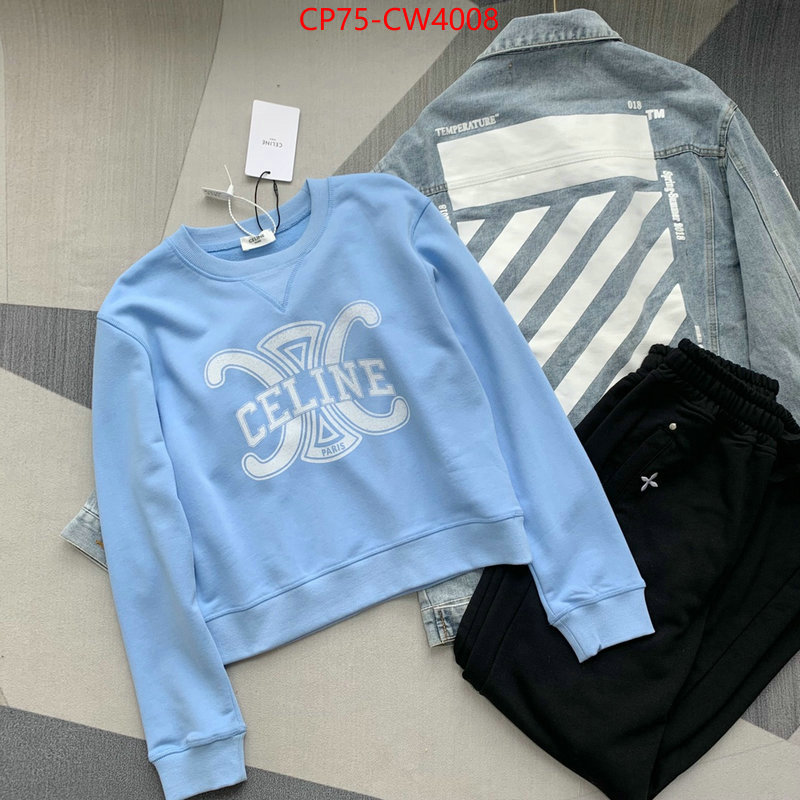 Clothing-Celine,best replica quality , ID: CW4008,$: 75USD