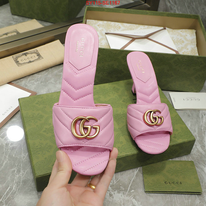 Women Shoes-Gucci,replica how can you , ID: SE1167,$: 115USD