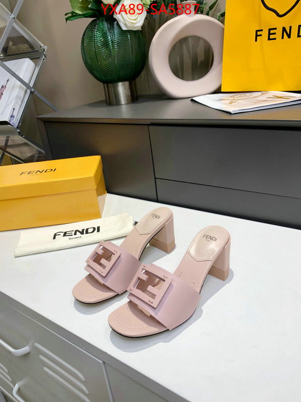 Women Shoes-Fendi,at cheap price , ID: SA5887,$: 89USD