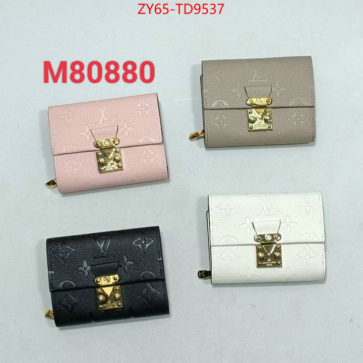 LV Bags(4A)-Wallet,online shop ,ID: TD9537,$: 65USD