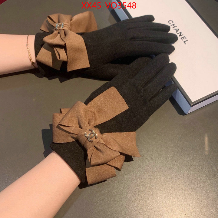 Gloves-Chanel,the best designer , ID: VO3548,$: 45USD