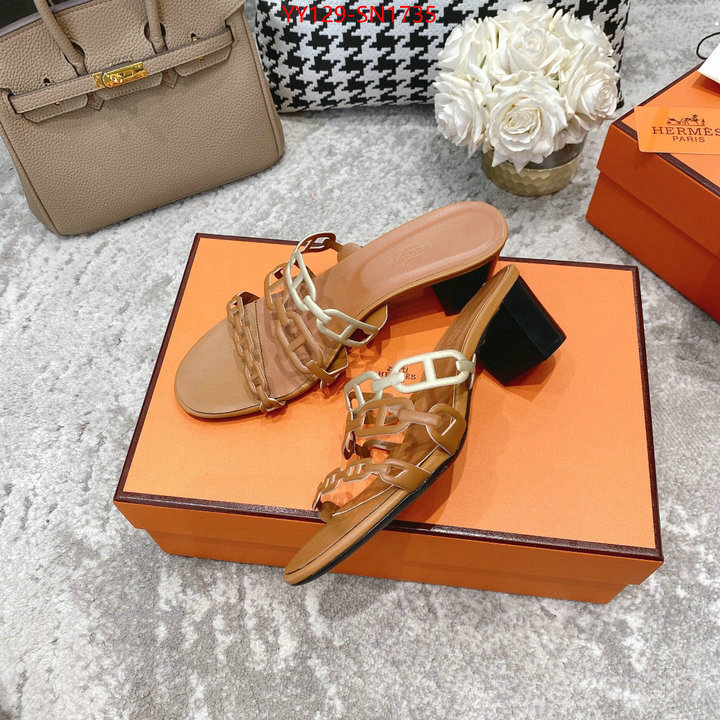 Women Shoes-Hermes,best quality replica , ID: SN1735,$: 129USD