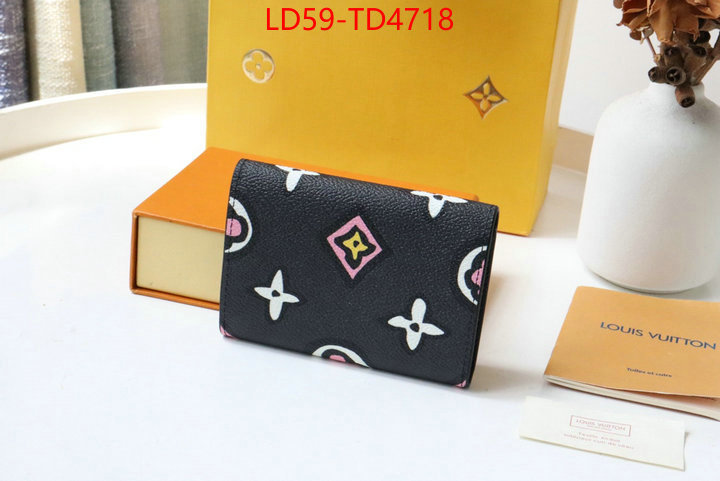 LV Bags(TOP)-Wallet,ID: TD4718,$: 59USD