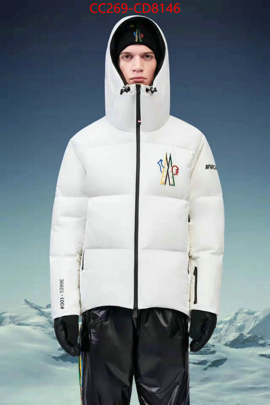 Down jacket Men-Moncler,perfect , ID: CD8146,$: 269USD