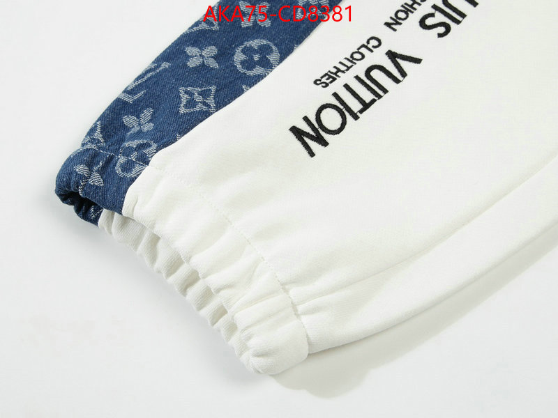 Clothing-LV,how quality , ID: CD8381,$: 75USD