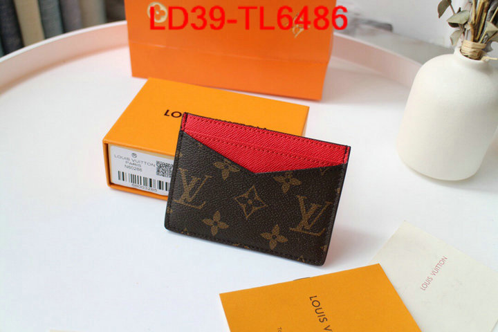 LV Bags(TOP)-Wallet,ID:TL6486,$: 39USD