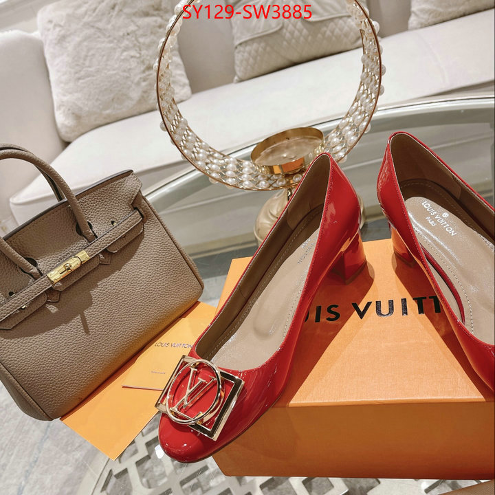 Women Shoes-LV,replcia cheap from china , ID: SW3885,$: 129USD