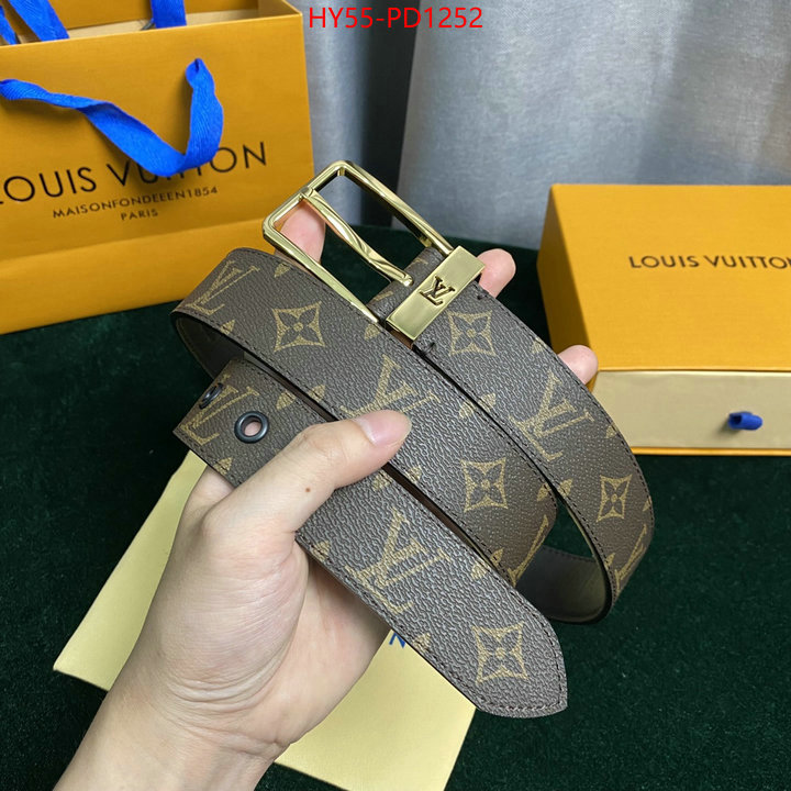 Belts-LV,high quality designer , ID: PD1252,$: 55USD