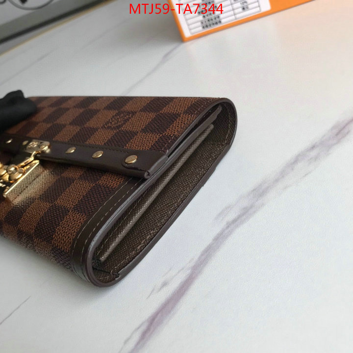 LV Bags(4A)-Wallet,ID: TA7344,$: 59USD