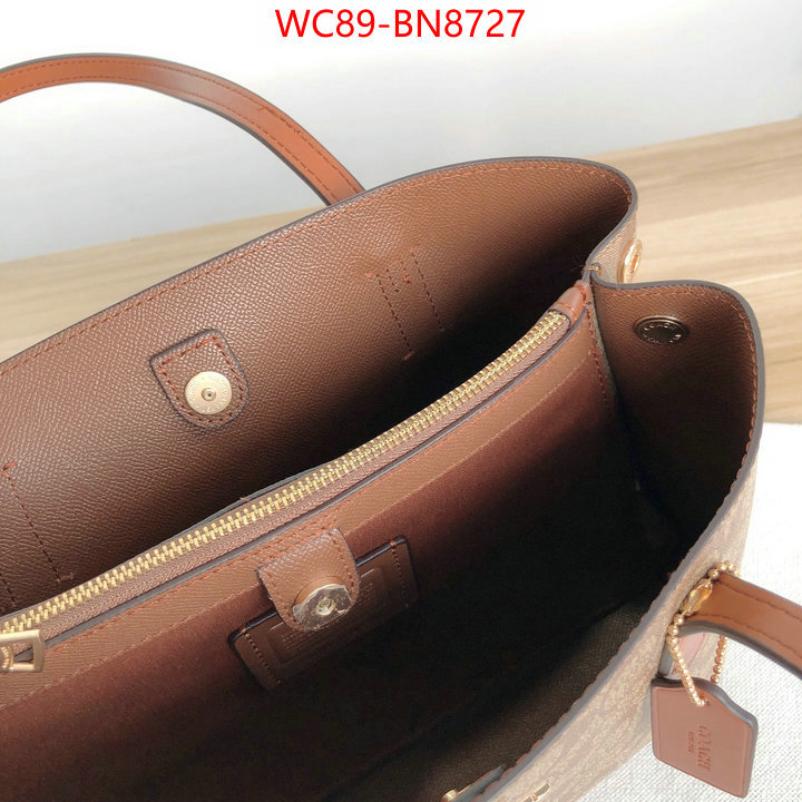 Coach Bags(4A)-Tote-,best capucines replica ,ID: BN8727,$: 89USD