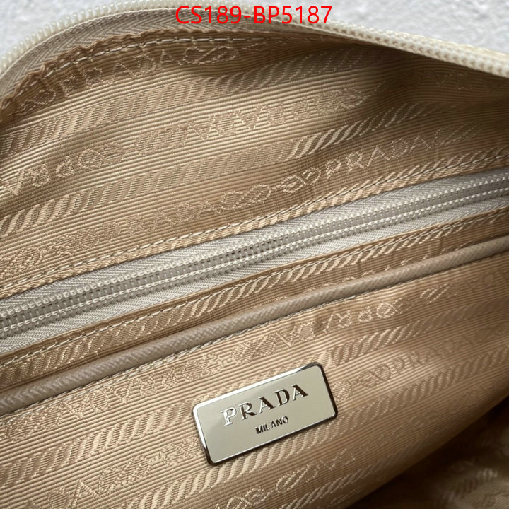 Prada Bags(TOP)-Diagonal-,ID: BP5187,$: 189USD