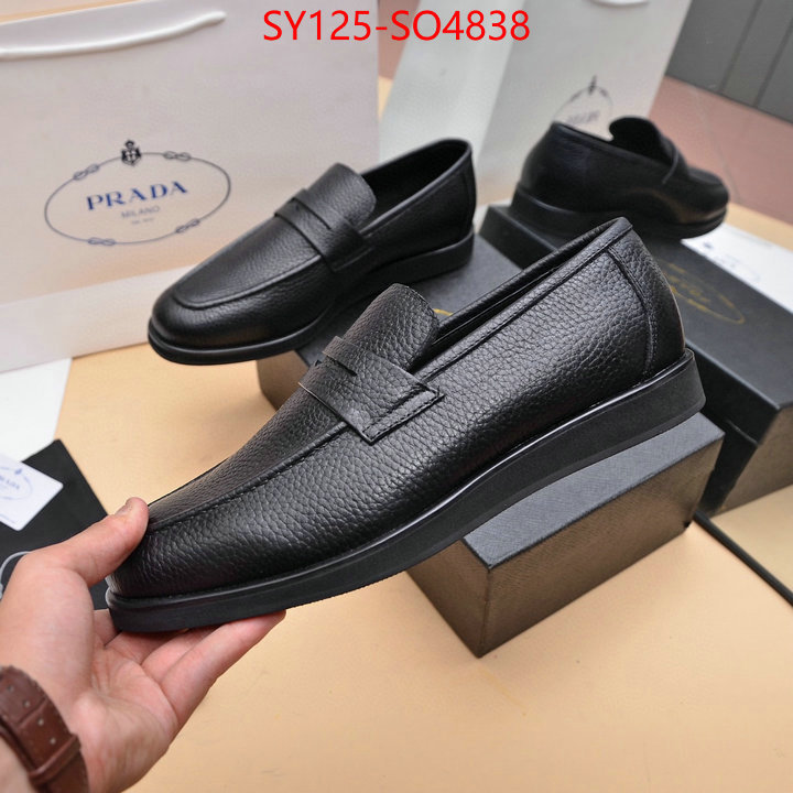 Men Shoes-Prada,top , ID: SO4838,$: 125USD