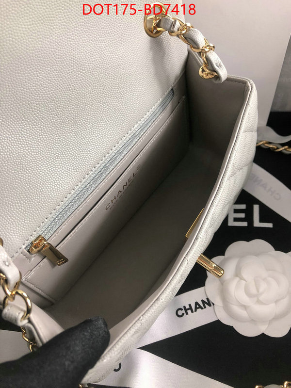 Chanel Bags(TOP)-Diagonal-,ID: BD7418,$: 175USD