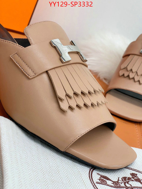 Women Shoes-Hermes,fake , ID: SP3332,$: 129USD