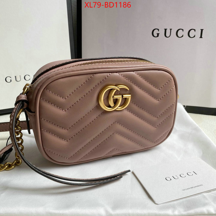 Gucci Bags(4A)-Marmont,luxury 7 star replica ,ID: BD1186,$: 79USD