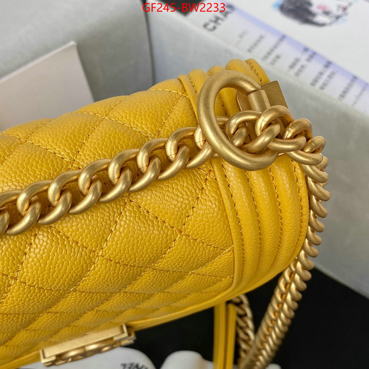 Chanel Bags(TOP)-Diagonal-,ID: BW2233,$: 245USD