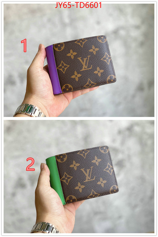 LV Bags(TOP)-Wallet,ID: TD6601,$: 65USD