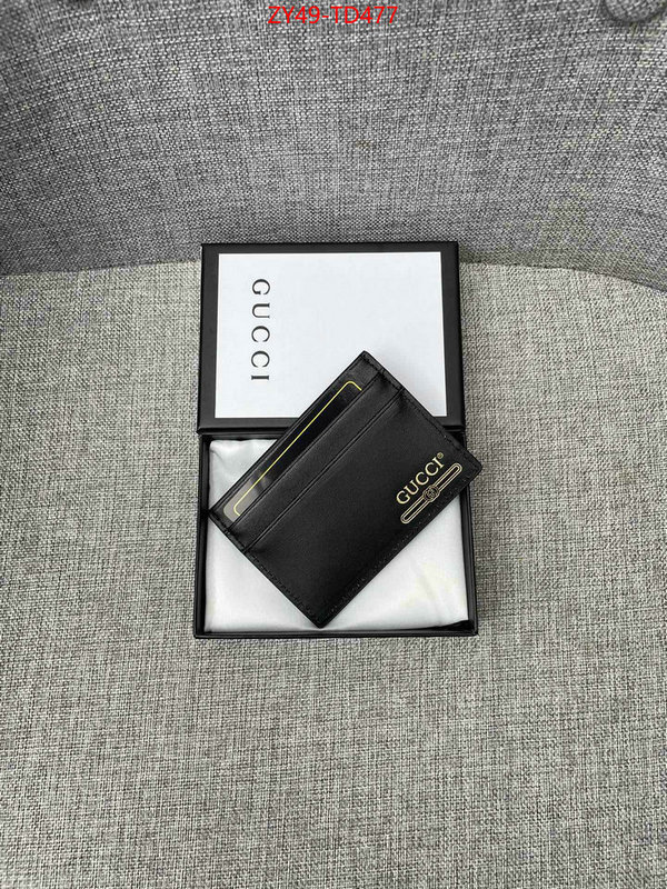 Gucci Bags(4A)-Wallet-,ID: TD477,$: 49USD