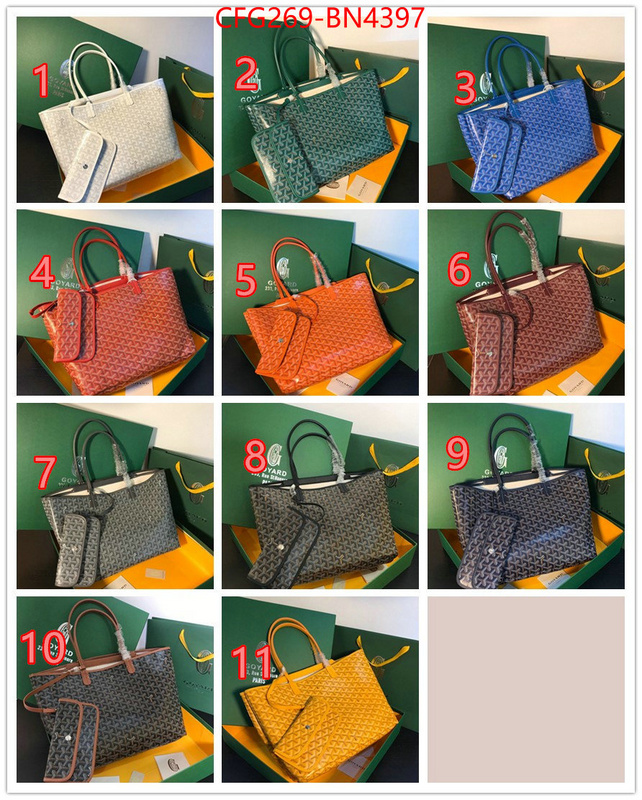 Goyard Bags(TOP)-Handbag-,ID: BN4397,$: 269USD