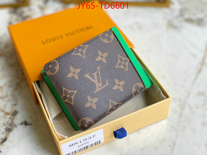 LV Bags(TOP)-Wallet,ID: TD6601,$: 65USD