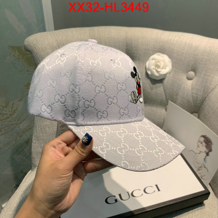 Cap (Hat)-Gucci,where to buy fakes , ID: HL3449,$: 32USD