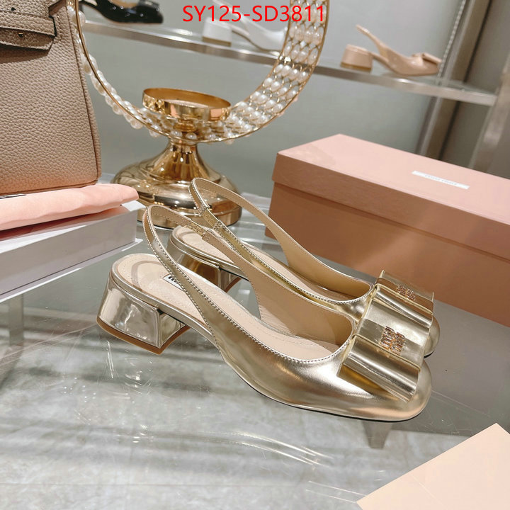 Women Shoes-Miu Miu,best wholesale replica , ID: SD3811,$: 125USD