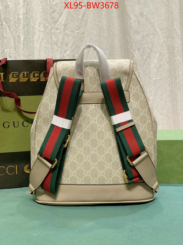 Gucci Bags(4A)-Backpack-,aaaaa quality replica ,ID: BW3678,$: 95USD