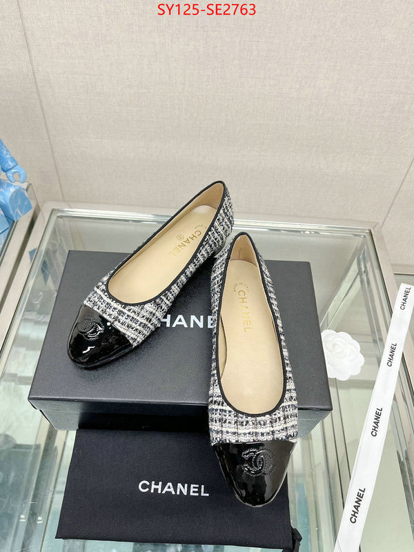 Women Shoes-Chanel,best luxury replica , ID: SE2763,$: 125USD