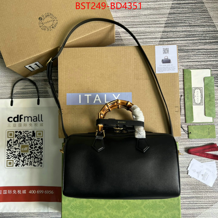 Gucci Bags(TOP)-Handbag-,what 1:1 replica ,ID: BD4351,$: 249USD