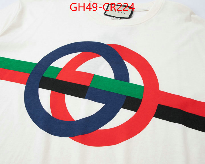 Clothing-Gucci,sale outlet online , ID: CR224,$: 49USD