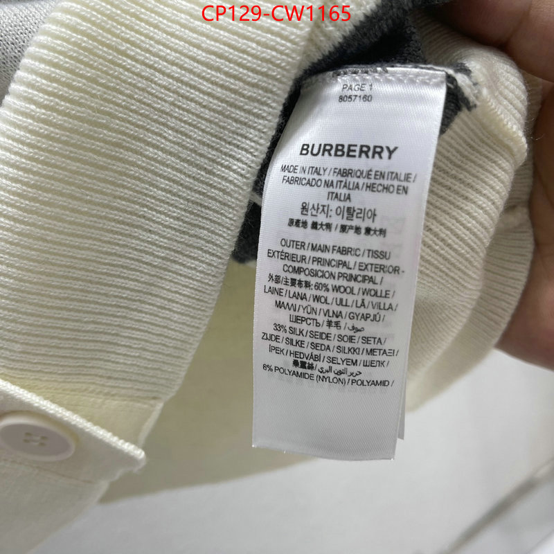 Clothing-Burberry,what , ID: CW1165,$: 129USD