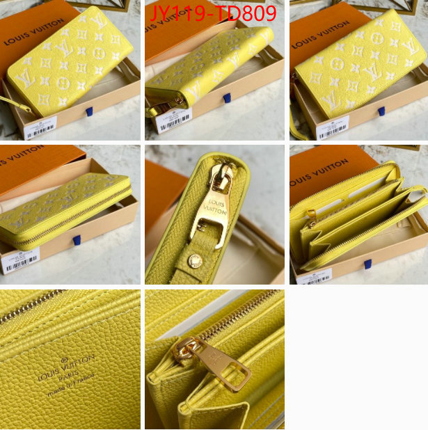 LV Bags(TOP)-Wallet,ID: TD809,$: 119USD