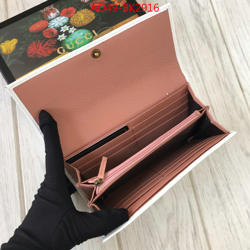 Gucci Bags(4A)-Wallet-,ID: BK2916,$:49USD