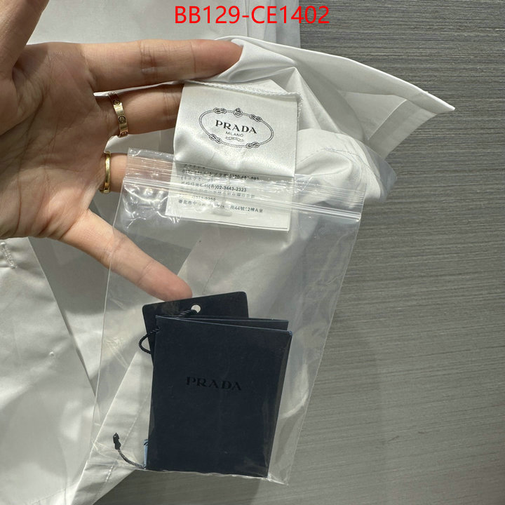 Clothing-Prada,the quality replica , ID: CE1402,$: 129USD